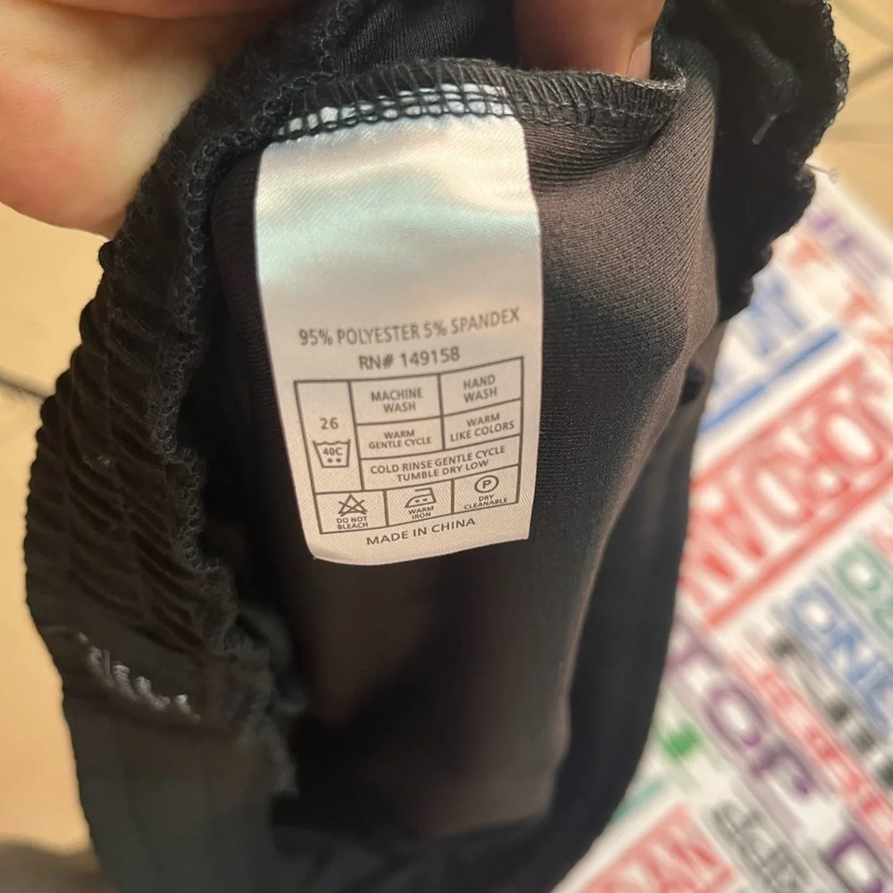 Sz XL BLACK JOGGERS